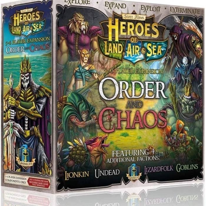 Heroes of Land, Air & Sea Order and Chaos Expansion-small