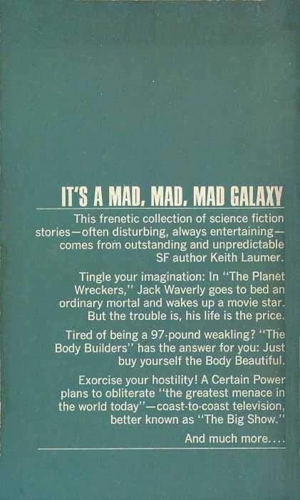 It's a Mad, Mad, Mad Galaxy Keith Laumer-back-small