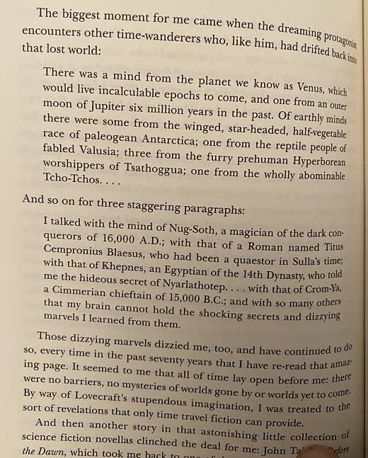 Robert Silverberg on Lovecraft - from Time and Time Again-small