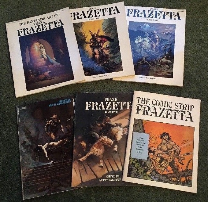 The Fantastic Art of Frank Frazetta-small