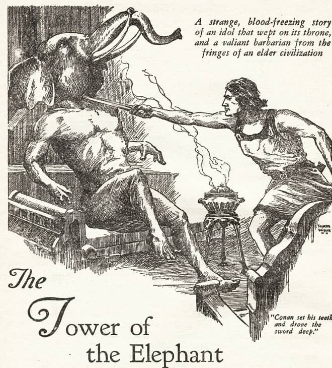 The Tower of the Elephant Weird Tales-small