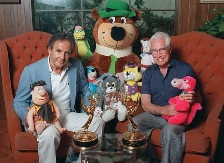 (2) William Hanna and Joseph Barbera,1988-small