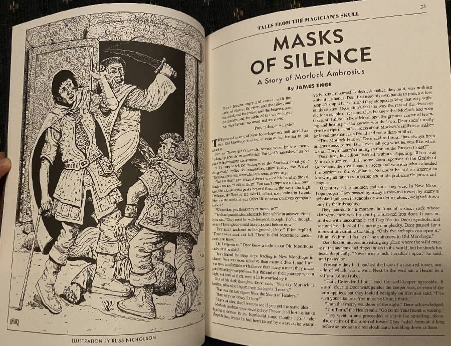 Masks of Silence Tales from the Magician's Skull 4-small