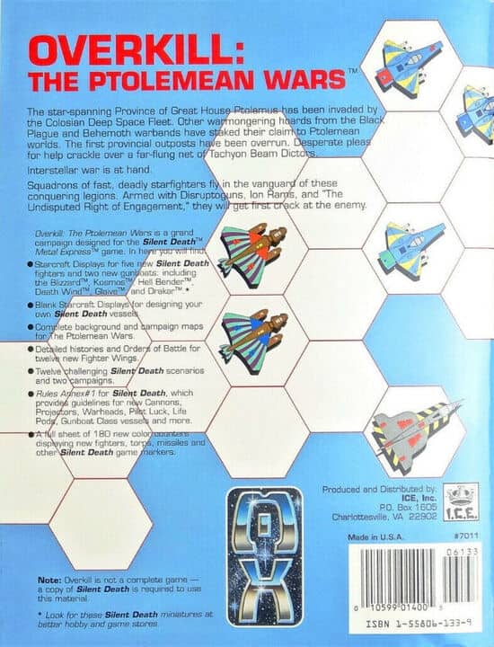 Overkill – The Ptolomean Wars-back-small