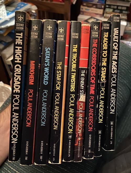 Pohl paperback spines-small