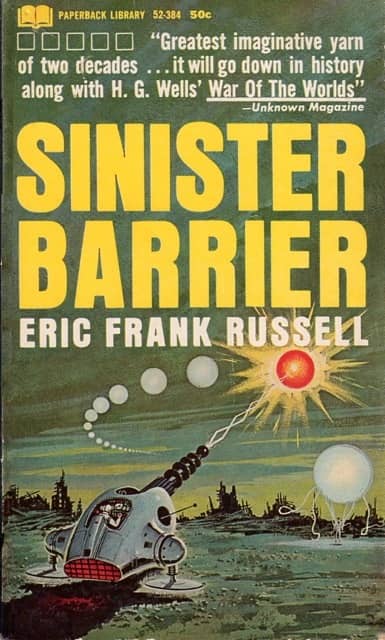 Sininster Barrier Paperback Library 1964-small