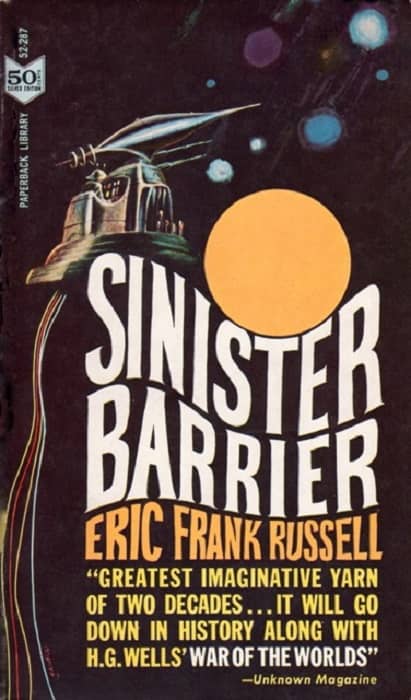 Sininster Barrier Paperback Library-small