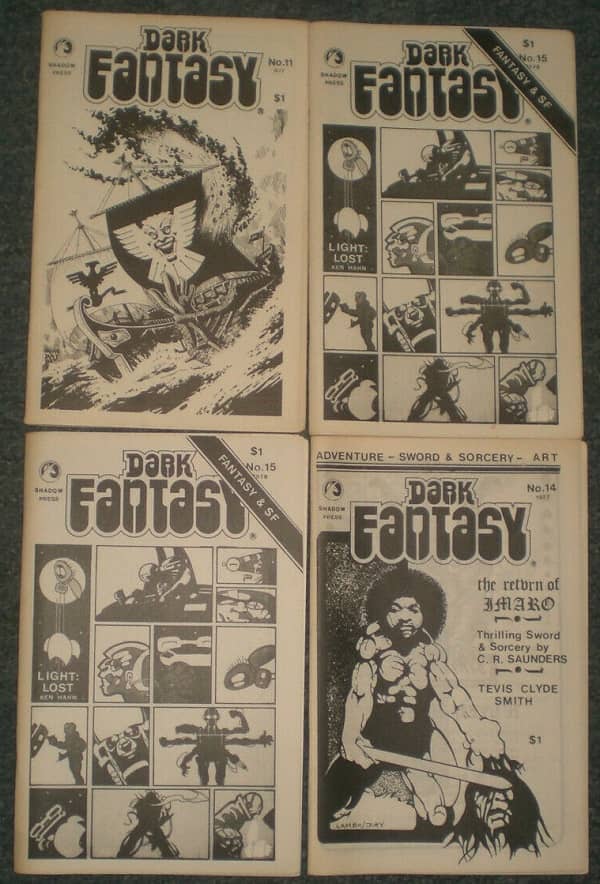 Dark Fantasy fanzine Charles Saunders-small