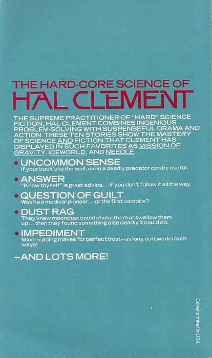 The Best of Hal Clement-back-small