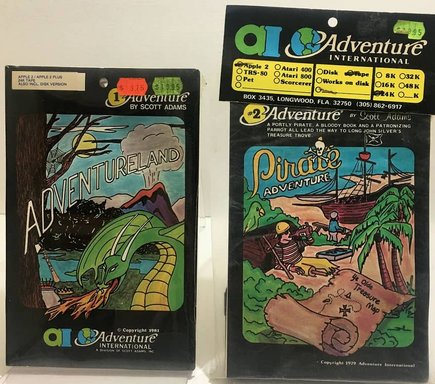 adventure #1 - adventureland - adventure #2 - pirate adventure - apple - adventure international-small