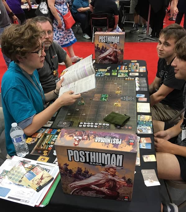 Posthuman Saga at Gen Con-small