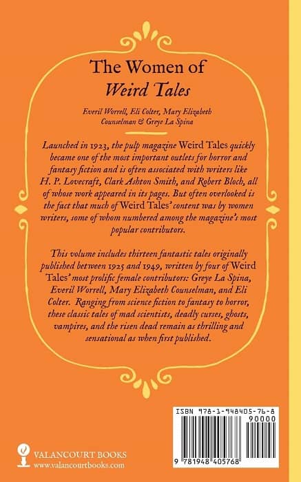 The Women of Weird Tales-back-small