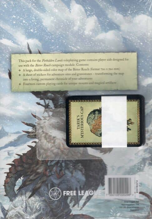 The Bitter Reach Map and Cards Pack-back-small