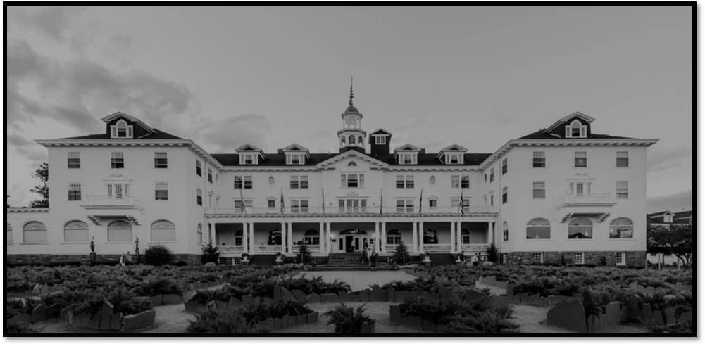 the shining hotel exterior