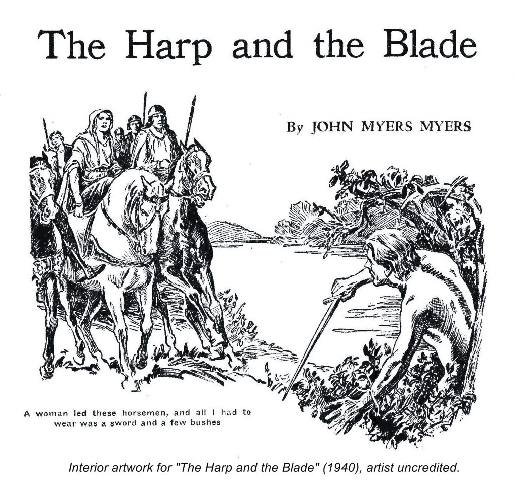 "The Harp and the Blade" interior art