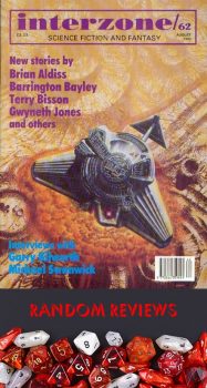 Interzone, October 1992, Cover by Tony Roberts