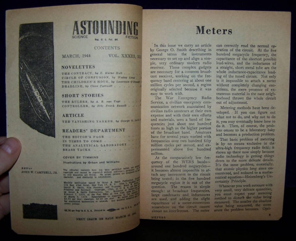 Cleve Cartmill, The Devil’s in the Details Black Gate